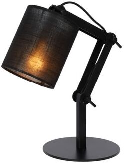 TAMPA Bureaulamp 1xE27 - Zwart