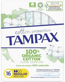 Tampax Organic Regular Tampón 16 Uds