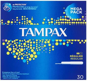 Tampax Regular Tampons met Inbrenghuls - 30 stuks