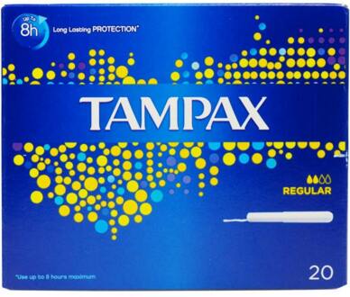 Tampax Tampons Tampax Blue Regular 20 st