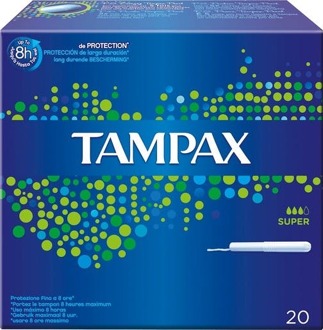 Tampax Tampons Tampax Blue Super 20 st