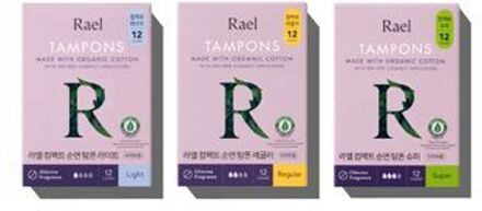 Tampons Compact - 3 Types Light