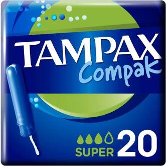 Tampons Tampax Compak Super 20 st