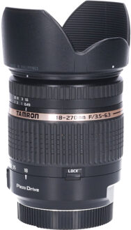 Tamron Tweedehands Tamron 18-270mm f/3.5-6.3 Di II PZD Sony A-mount CM3933 Zwart