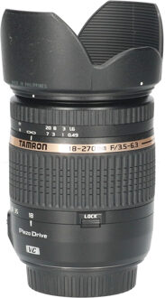 Tamron Tweedehands Tamron 18-270mm f/3.5-6.3 Di II VC PZD Canon CM6050 Zwart