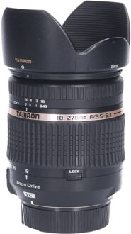 Tamron Tweedehands Tamron 18-270mm f/3.5-6.3 Di II VC PZD Nikon CM3063 Zwart