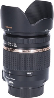 Tamron Tweedehands Tamron 18-270mm f/3.5-6.3 Di II VC PZD Nikon CM5430 Zwart