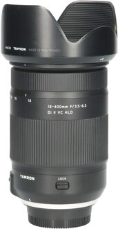Tamron Tweedehands Tamron 18-400mm f/3.5-6.3 Di II VC HLD Nikon CM5453 Zwart