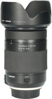Tamron Tweedehands Tamron 18-400mm f/3.5-6.3 Di II VC HLD Nikon CM6355 Zwart