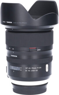 Tamron Tweedehands Tamron SP 24-70mm f/2.8 Di VC USD G2 Canon CM7136 Zwart