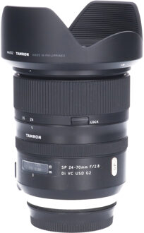 Tamron Tweedehands Tamron SP 24-70mm f/2.8 Di VC USD G2 Canon CM9404 Zwart