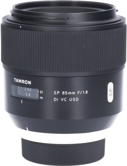 Tamron Tweedehands Tamron SP 85mm f/1.8 Di VC USD Nikon CM1322 Zwart