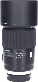 Tamron Tweedehands Tamron SP 90mm f/2.8 Macro 1:1 Di VC USD - Nikon CM2446 Zwart