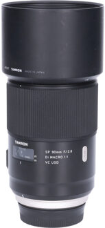 Tamron Tweedehands Tamron SP 90mm f/2.8 Macro 1:1 Di VC USD - Nikon CM4558 Zwart