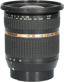 Tamron Tweedehands Tamron SP AF 10-24mm f/3.5-4.5 Di II LD Asph Nikon CM4957 Zwart