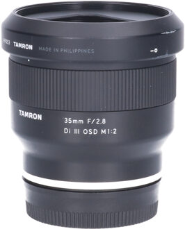 Tamron Tweedehands Tamron SP AF 35mm f/2.8 DI III OSD 1/2 Macro Sony FE CM3138