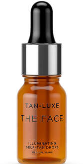 Tan-Luxe The Face mini zelfbruiner druppels Medium/Dark - 10 ml