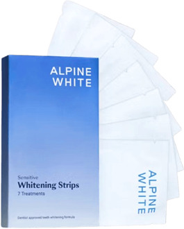 Tand Whitening Alpine White Whitening Strips Sensitive 7 st