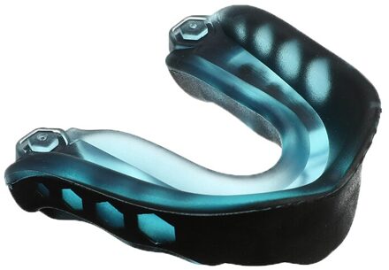 Tanden Protector Mouth Guard Voor Boksen Taekwondo Voetbal Basketbal Karate Muay Thai Sanda Bescherming Veiligheid 52X52Mm Blauw