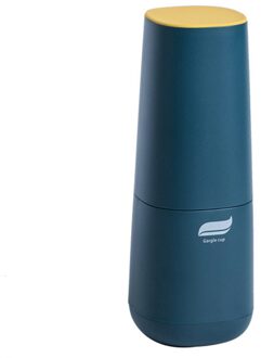 Tandenborstel Houder Zuignap Tandenborstel Stand Tandenborstel Cover Hoek Zuignap Badkamer Gadgets Hoek Zuignap lucht blauw