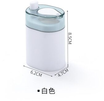 Tandenstoker Box Druk Creatieve Automatische Pop-Up Ins Restaurant Cool Houder Huishoudelijke High-End Tin wit