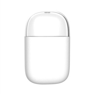 Tandenstoker Houder 8.5Cm Zelf Adhes Thuis Keuken Tandenstoker Houder Magnetische Tandenstoker Dispenser Container Draagbare Tandenstoker Box wit