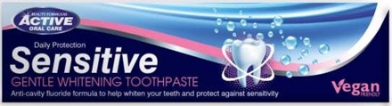 Tandpasta Active Oral Care Sensitive Gentle Whitening Toothpaste 100 ml