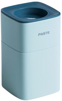 Tandpasta Dispenser Stofdicht Muur Gemonteerde Handsfree Automatische Tandpasta Knijper Badkamer Lui Squeeze Tandpasta licht groen