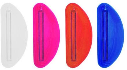 Tandpasta Dispenser Thuis Rolling Tube Holder Squeezer Plastic Buis Houder Badkamer Producten Accessoires Draagbare Thuis Tool