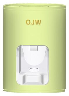 Tandpasta Dispenser Wandmontage Punch-Gratis Automatische Handig Thuis Badkamer Tandpasta Knijper Opbergrek geel