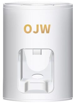 Tandpasta Dispenser Wandmontage Punch-Gratis Automatische Handig Thuis Badkamer Tandpasta Knijper Opbergrek wit