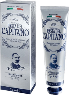 Tandpasta Pasta del Capitano Baking Soda Toothpaste 75 ml