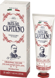 Tandpasta Pasta del Capitano Original Recipe Toothpaste 25 ml