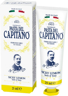 Tandpasta Pasta del Capitano Sicily Lemon Toothpaste 25 ml