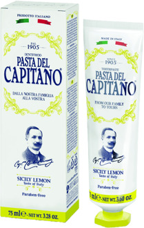 Tandpasta Pasta del Capitano Sicily Lemon Toothpaste 75 ml