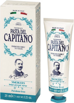 Tandpasta Pasta del Capitano Smokers Toothpaste 25 ml