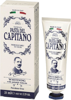 Tandpasta Pasta del Capitano Whitening Toothpaste 25 ml