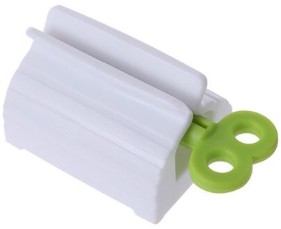 Tandpasta Squeeze Tandpasta Dispenser Tube Squeezer Manual Gezichtsreiniger Druk Rolling Holder Badkamer Accessoires Voor Kids groen