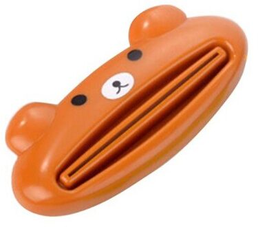 Tandpasta Squeezers Cartoon Tandpasta Extruder Squeezer Cleanser Squeezer Dispenser Rolling Holder Badkamer Accessoires beer