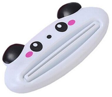 Tandpasta Squeezers Cartoon Tandpasta Extruder Squeezer Cleanser Squeezer Dispenser Rolling Holder Badkamer Accessoires panda