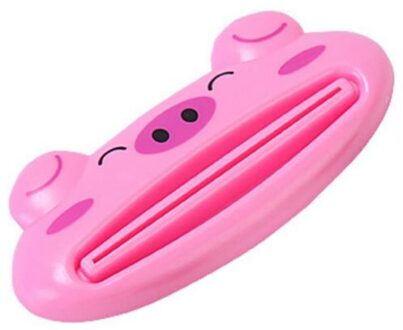 Tandpasta Squeezers Cartoon Tandpasta Extruder Squeezer Cleanser Squeezer Dispenser Rolling Holder Badkamer Accessoires varken