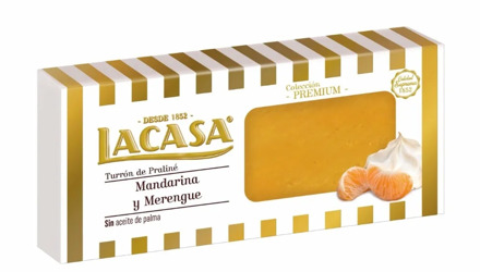 Tangerine and Merengue nougat · 200g