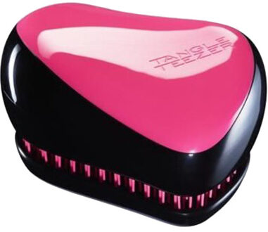 Tangle Teezer Compact Styler Volwassene Paddle haarborstel Zwart, Roze 1 stuk(s)