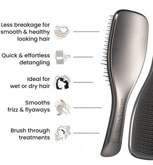 Tangle Teezer The Ultimate Detangler Chrome Midnight Silver