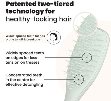 Tangle Teezer The Ultimate Detangler Extra Gentle Eucalyptus Green