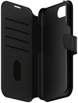 Tango 2 in 1 Wallet Case MagSafe voor de Apple iPhone 17e / 16e - Black Zwart