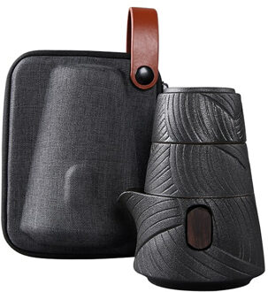 TANGPIN keramische theepot gaiwan theekopjes een thee sets zongzi draagbare reizen thee sets met reistas wit