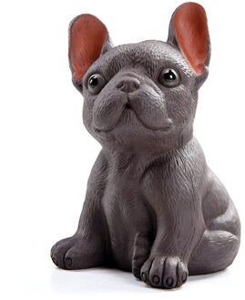 TANGPIN paarse klei thee huisdier leuke hond zisha thee play handgemaakte chinese kung fu thee set decoratie stijl A