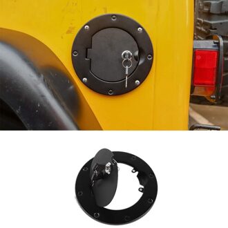 Tank Covers Voor Jeep Wrangler Tj Auto Olie Tankdop Met Sleutel Slot Cover Voor 1997-2006 Jeep wrangler Tj Auto Accessoires