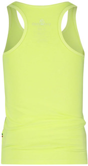 Tanktop Basic Meisjes Katoen Geel Maat 92